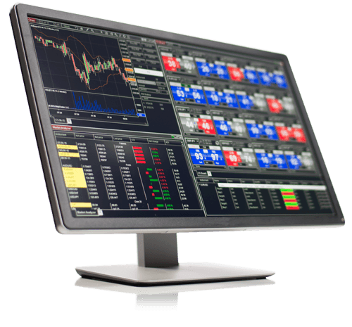 NinjaTrader Desktop Application on a Monitor